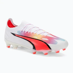 Buty piłkarskie męskie PUMA Ultra Ultimate FG/AG puma white/puma black/fire orchid