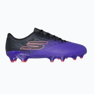 Buty piłkarskie męskie Skechers Razor Academy Gold 1.5 FG purple