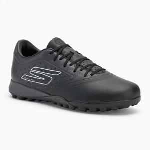 Buty piłkarskie męskie Skechers Razor Academy Gold 1.5 TF black/silver