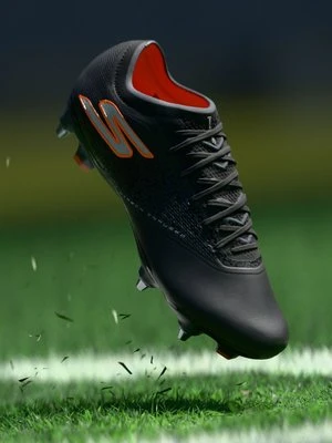 Buty piłkarskie na miękką nawierzchnię Skechers czarny