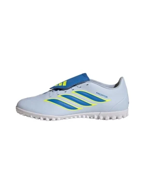 Buty piłkarskie na murawę Adidas jasnoniebieski