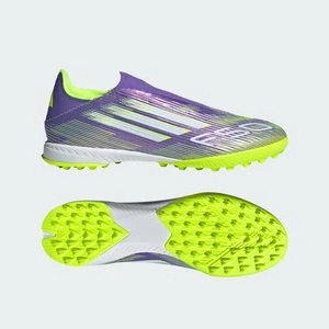 Buty piłkarskie na murawę bez sznurowadeł F50 League Turf Adidas