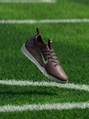 Buty piłkarskie na murawę Nike beżowy