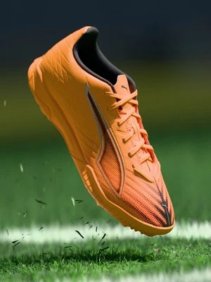Buty piłkarskie na murawę Puma pomarańczowy