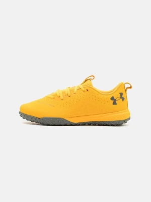 Buty piłkarskie na murawę Under Armour musztardowy