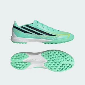 Buty piłkarskie na sztuczną murawę F50 HYPERFAST LEAGUE Adidas zielony