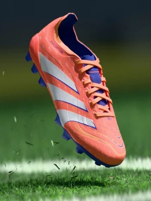 Buty piłkarskie na sztuczną trawę Adidas koralowy