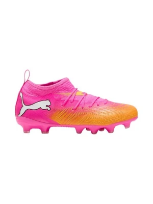Buty piłkarskie na sztuczną trawę Puma różowy neon