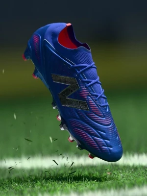 Buty piłkarskie na twardą nawierzchnię New Balance niebieski