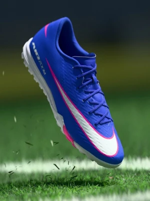 Buty piłkarskie na twardą nawierzchnię Nike niebieski