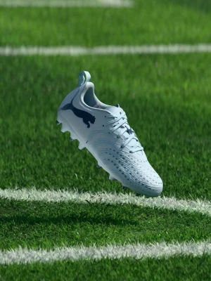 Buty piłkarskie na twardą nawierzchnię Puma jasnoniebieski