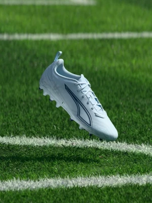 Buty piłkarskie na twardą nawierzchnię Puma jasnoniebieski