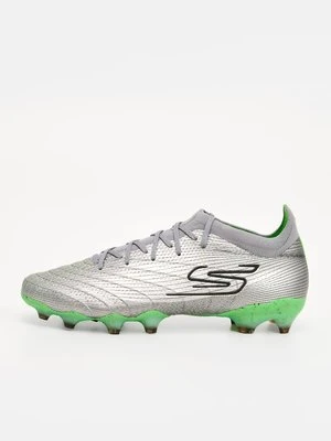 Buty piłkarskie na twardą nawierzchnię Skechers srebrny