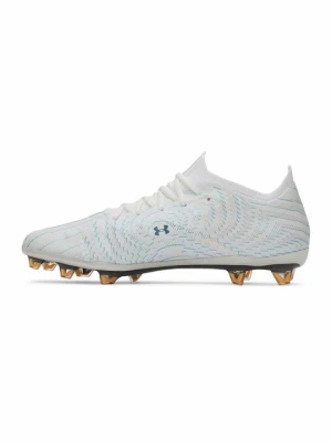 Buty piłkarskie na twardą nawierzchnię Under Armour biały