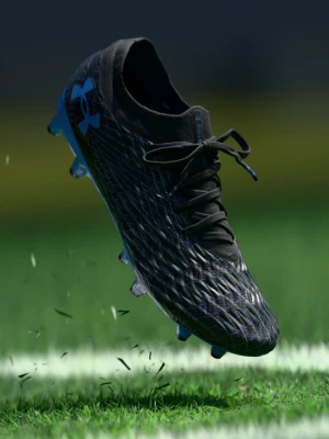 Buty piłkarskie na twardą nawierzchnię Under Armour czarny