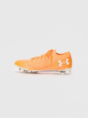 Buty piłkarskie na twardą nawierzchnię Under Armour pomarańczowy