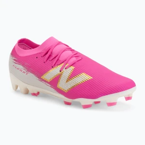 Zdjęcie produktu Buty piłkarskie New Balance Furon Team V8 FG pink heat/sea salt/gold metallic
