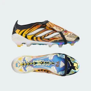 Buty piłkarskie Predator Elite Y-3 z wywijanym językiem na twardą nawierzchnię (FG) Adidas żółty