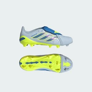 Buty piłkarskie PREDATOR LEAGUE z wywijanym językiem do gry na naturalnej nawierzchni dla dzieci Adidas