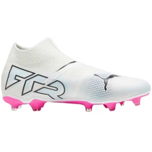 Buty piłkarskie Puma Future 7 Match+ Ll FG/AG M 107711 01 białe