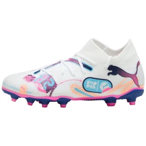 Buty piłkarskie Puma Future 7 Match Vol. Up FG/AG 108076 01 białe