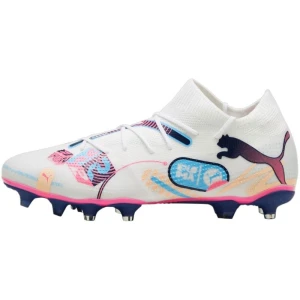 Buty piłkarskie Puma Future 7 Match Vol. Up FG/AG M 108074 01 białe