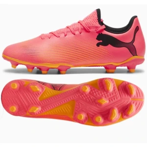 Buty piłkarskie Puma Future 7 Play FG/AG M 107723-03 różowe