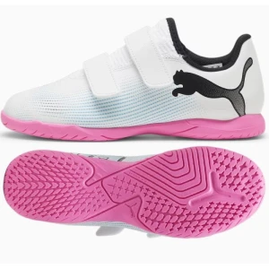 Buty piłkarskie Puma Future 7 Play It Jr 107741-01 białe