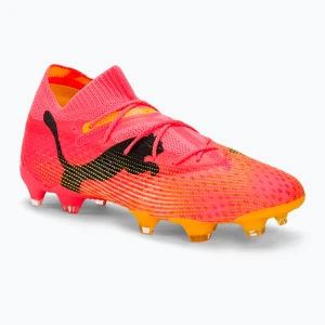 Zdjęcie produktu Buty piłkarskie PUMA Future 7 Ultimate FG/AG sunset glow/puma black/sun stream