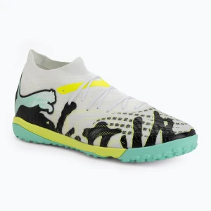 Zdjęcie produktu Buty piłkarskie PUMA Future 9 Match Creativity TT yellow alert/mint jelly/puma white/puma black