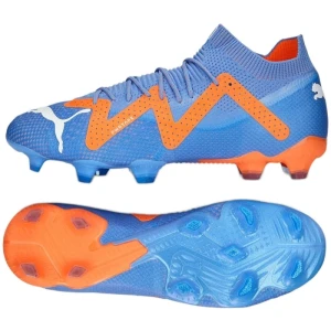 Buty piłkarskie Puma Future Ultimate FG/AG 107165 01 niebieskie niebieskie