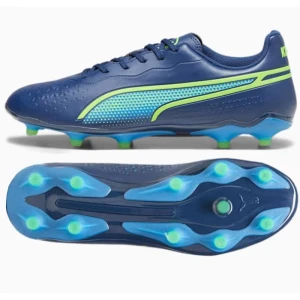 Buty piłkarskie Puma King Match FG/AG 107570-02 niebieskie