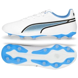 Buty piłkarskie Puma King Match FG/AG M 107257 01 białe białe