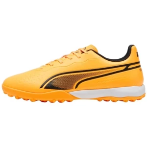 Buty piłkarskie Puma King Match Tt M 107260 05 pomarańczowe