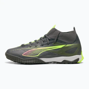 Buty piłkarskie PUMA Ultra 5 Match+ TT matte aged silver/yellow alert/puma aged silver
