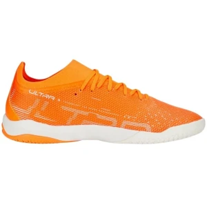 Buty piłkarskie Puma Ultra Match It M 107221 01 pomarańczowe pomarańcze i czerwienie