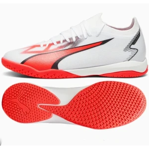 Buty piłkarskie Puma Ultra Match It M 107522-01 białe białe