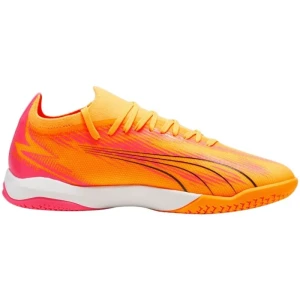 Buty piłkarskie Puma Ultra Match It M 107758 03 pomarańczowe