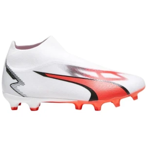 Buty piłkarskie Puma Ultra Match+ Ll FG/AG M 107511 01 białe białe