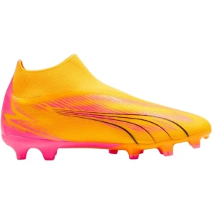 Buty piłkarskie Puma Ultra Match+ Ll FG/AG M 107759 03 żółte