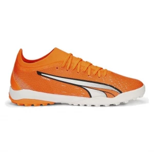 Buty piłkarskie Puma Ultra Match Tt M 107220-01 pomarańczowe pomarańcze i czerwienie