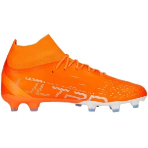 Buty piłkarskie Puma Ultra Pro FG/AG M 107240 01 pomarańczowe pomarańcze i czerwienie