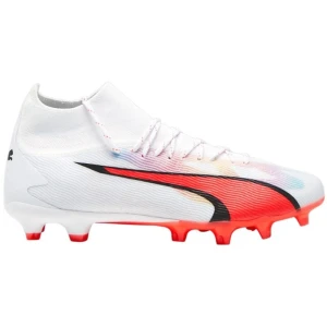 Buty piłkarskie Puma Ultra Pro FG/AG M 107422 01 białe białe