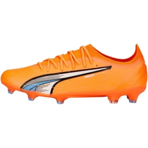 Buty piłkarskie Puma Ultra Ultimate FG/AG M 107163 01 pomarańczowe pomarańcze i czerwienie