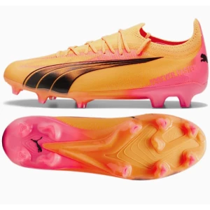 Buty piłkarskie Puma Ultra Ultimate M 107744-03 pomarańczowe