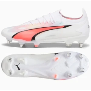 Buty piłkarskie Puma Ultra Ultimate MxSG M 107504-01 białe białe