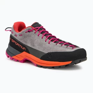Buty podejściowe damskie La Sportiva Tx Guide Leather grey/cherry tomato