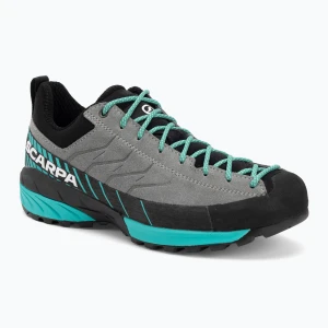Buty podejściowe damskie SCARPA Mescalito smoke / tropical green Szary
