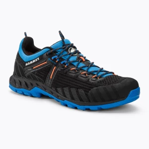Zdjęcie produktu Buty podejściowe męskie Mammut Alnasca Knit III Low GTX black/glacier blue