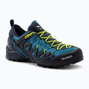 Zdjęcie produktu Buty podejściowe męskie Salewa Wildfire Edge premium navy/fluo yellow